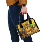 NAIDOC Week 2025 Hawks Football Shoulder Handbag Aboriginal Dot Painting