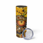 NAIDOC Week 2025 Hawks Football Skinny Tumbler Aboriginal Dot Painting