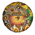 NAIDOC Week 2025 Hawks Football Spare Tire Cover Aboriginal Dot Painting