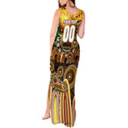 Personalised NAIDOC Week 2025 Hawks Football Tank Maxi Dress Aboriginal Dot Painting