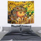 NAIDOC Week 2025 Hawks Football Tapestry Aboriginal Dot Painting