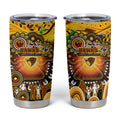 NAIDOC Week 2025 Hawks Football Tumbler Cup Aboriginal Dot Painting
