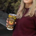 NAIDOC Week 2025 Hawks Football Tumbler Cup Aboriginal Dot Painting