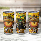 NAIDOC Week 2025 Hawks Football Tumbler Cup Aboriginal Dot Painting