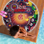 NAIDOC Week 2025 Demons Football Beach Blanket Aboriginal Dot Painting