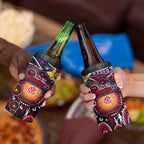 NAIDOC Week 2025 Demons Football 4 in 1 Can Cooler Tumbler Aboriginal Dot Painting
