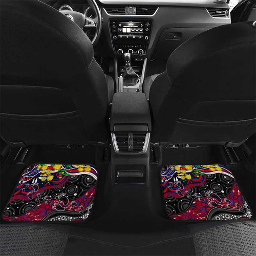 NAIDOC Week 2025 Demons Football Car Mats Aboriginal Dot Painting