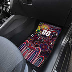 NAIDOC Week 2025 Demons Football Car Mats Aboriginal Dot Painting