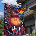 NAIDOC Week 2025 Demons Football Garden Flag Aboriginal Dot Painting