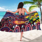 NAIDOC Week 2025 Demons Football Sarong Aboriginal Dot Painting