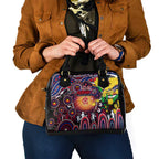 NAIDOC Week 2025 Demons Football Shoulder Handbag Aboriginal Dot Painting