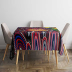 NAIDOC Week 2025 Demons Football Tablecloth Aboriginal Dot Painting