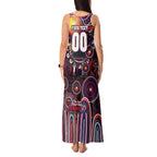 Personalised NAIDOC Week 2025 Demons Football Tank Maxi Dress Aboriginal Dot Painting