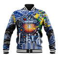 Personalised NAIDOC Week 2025 Kangaroos Football Baseball Jacket Aboriginal Dot Painting