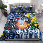 NAIDOC Week 2025 Kangaroos Football Bedding Set Aboriginal Dot Painting