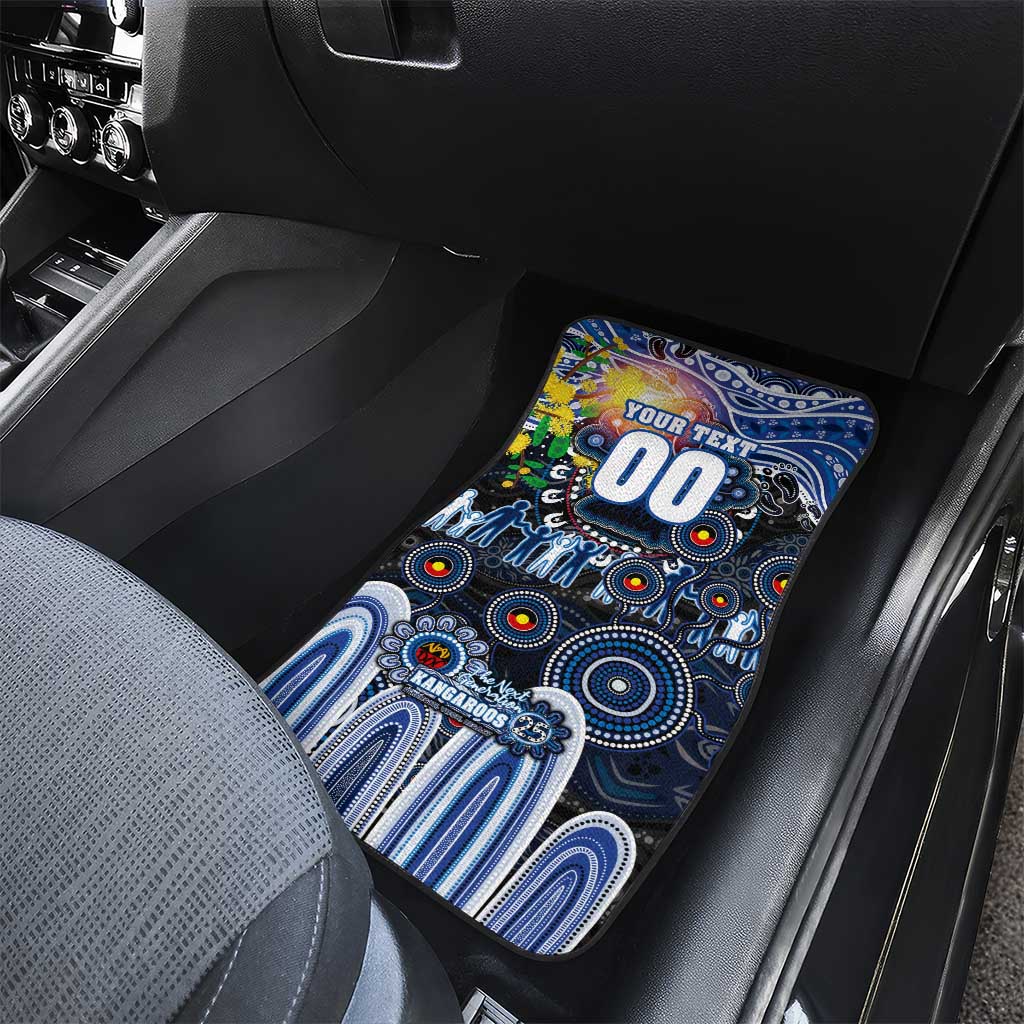 NAIDOC Week 2025 Kangaroos Football Car Mats Aboriginal Dot Painting