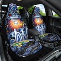 NAIDOC Week 2025 Kangaroos Football Car Seat Cover Aboriginal Dot Painting