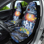 NAIDOC Week 2025 Kangaroos Football Car Seat Cover Aboriginal Dot Painting