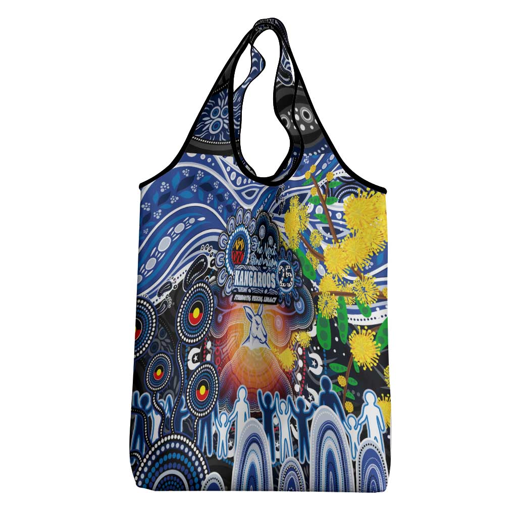 NAIDOC Week 2025 Kangaroos Football Grocery Bag Aboriginal Dot Painting