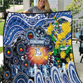 NAIDOC Week 2025 Kangaroos Football Quilt Aboriginal Dot Painting