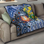 NAIDOC Week 2025 Kangaroos Football Quilt Aboriginal Dot Painting