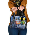 NAIDOC Week 2025 Kangaroos Football Shoulder Handbag Aboriginal Dot Painting
