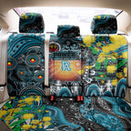 NAIDOC Week 2025 Power Football Back Car Seat Cover Aboriginal Dot Painting