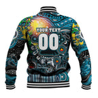 Personalised NAIDOC Week 2025 Power Football Baseball Jacket Aboriginal Dot Painting