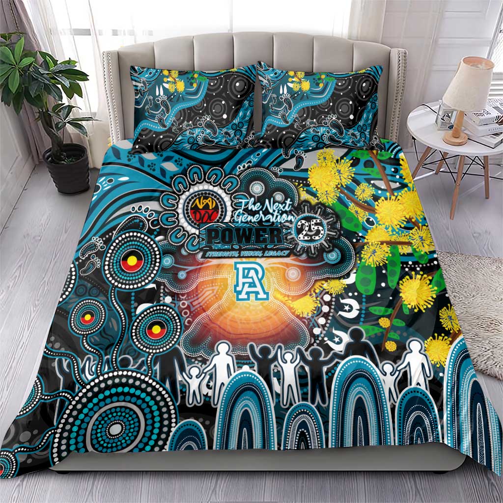 NAIDOC Week 2025 Power Football Bedding Set Aboriginal Dot Painting