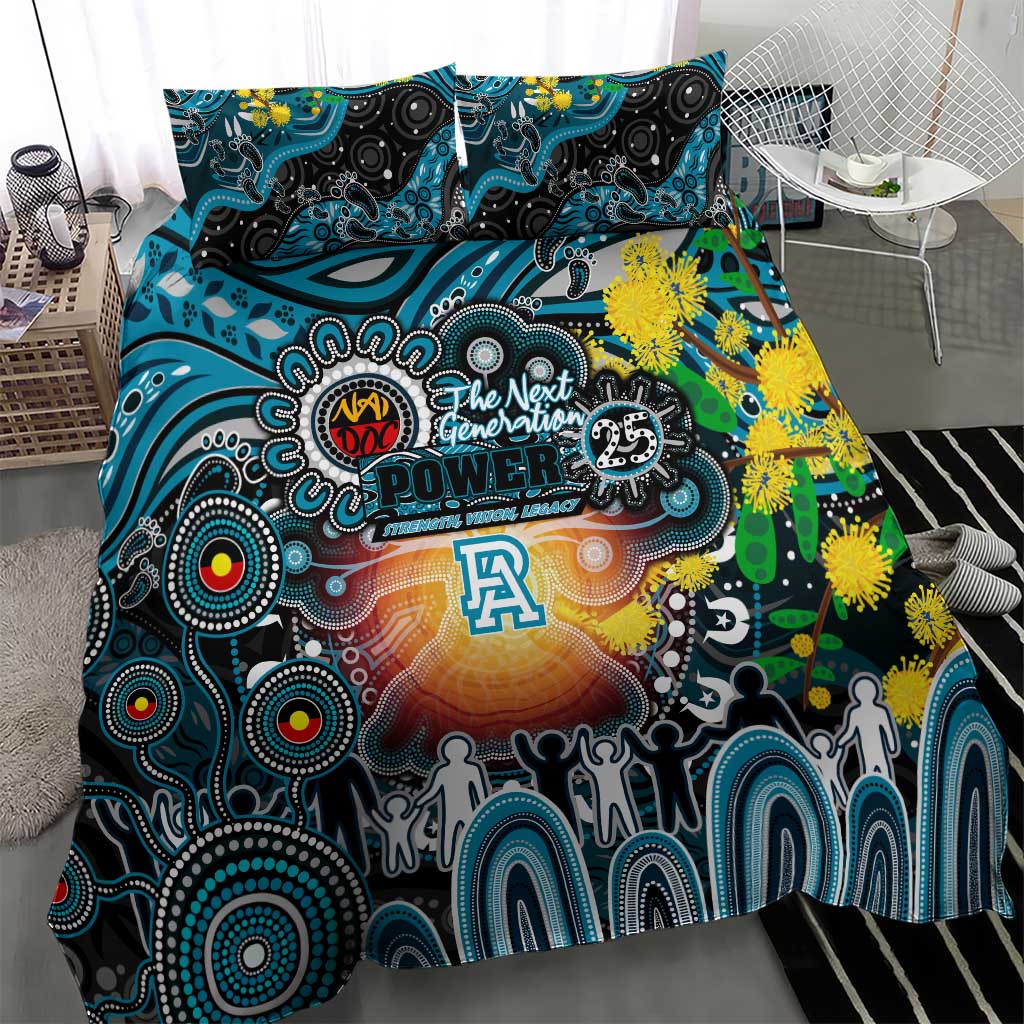 NAIDOC Week 2025 Power Football Bedding Set Aboriginal Dot Painting