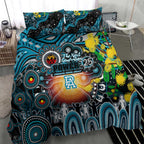 NAIDOC Week 2025 Power Football Bedding Set Aboriginal Dot Painting