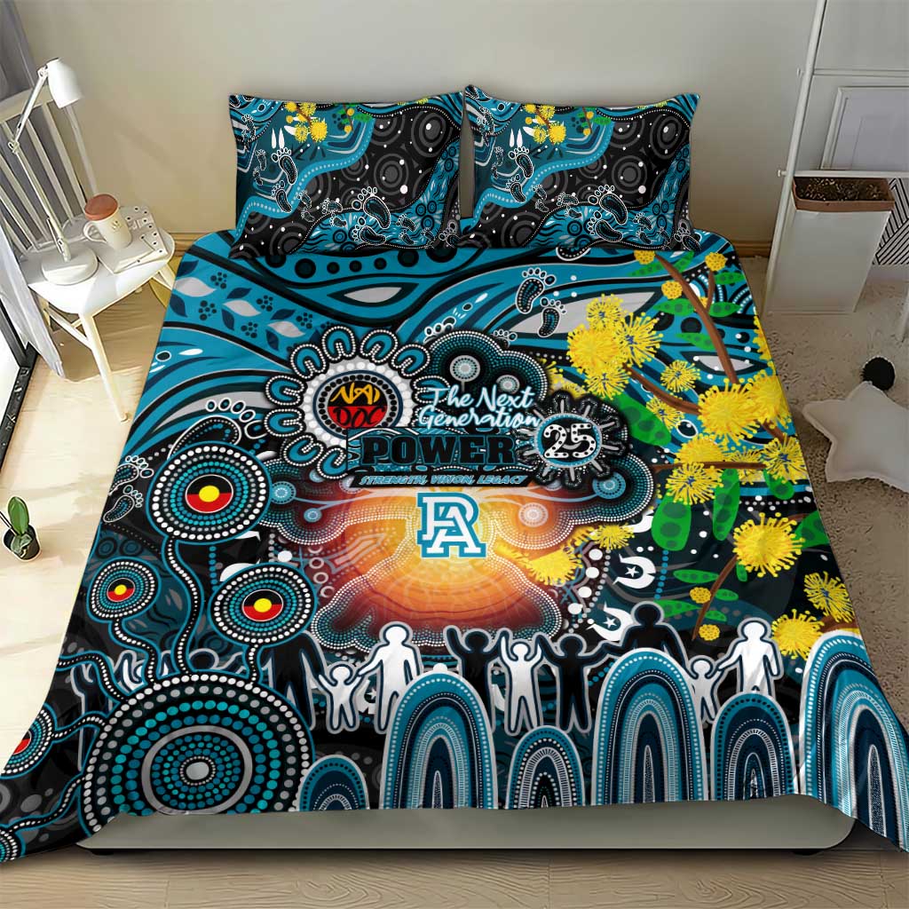 NAIDOC Week 2025 Power Football Bedding Set Aboriginal Dot Painting
