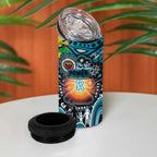 NAIDOC Week 2025 Power Football 4 in 1 Can Cooler Tumbler Aboriginal Dot Painting