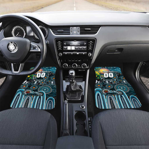NAIDOC Week 2025 Power Football Car Mats Aboriginal Dot Painting