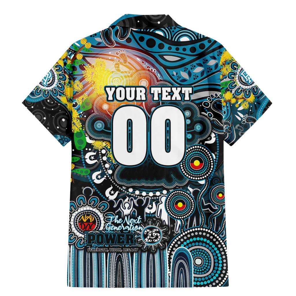 Personalised NAIDOC Week 2025 Power Football Family Matching Mermaid Dress and Hawaiian Shirt Aboriginal Dot Painting