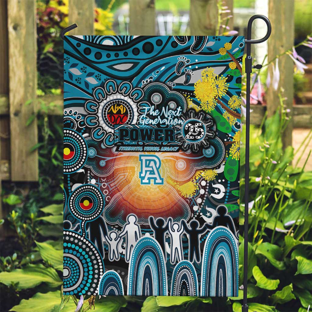 NAIDOC Week 2025 Power Football Garden Flag Aboriginal Dot Painting