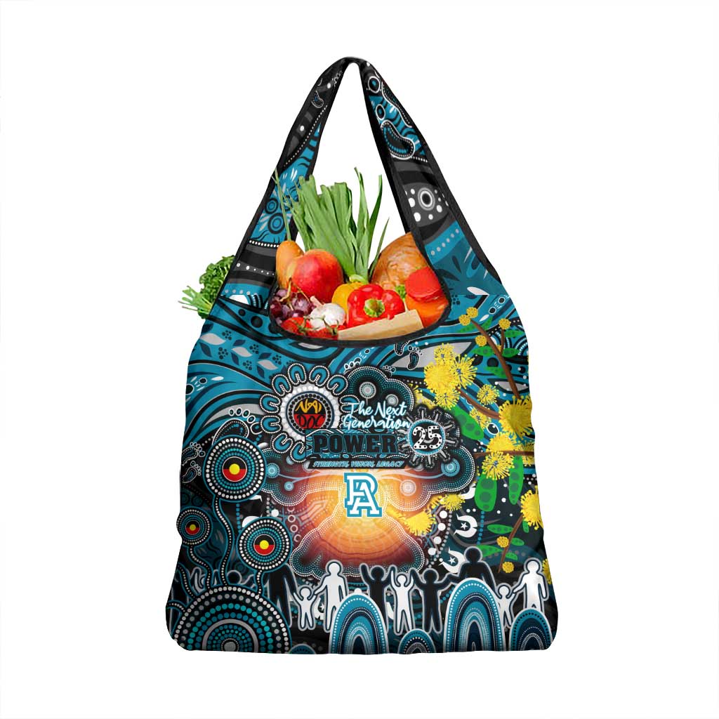 NAIDOC Week 2025 Power Football Grocery Bag Aboriginal Dot Painting