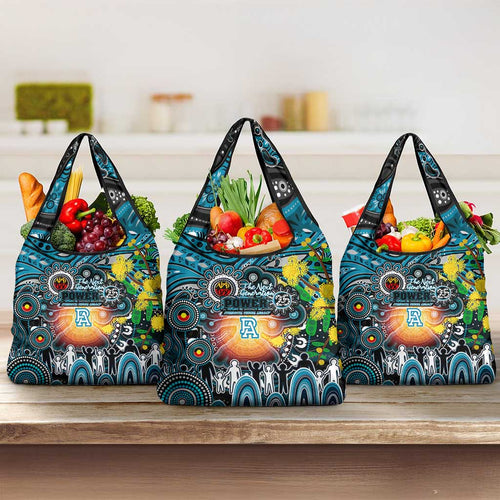 NAIDOC Week 2025 Power Football Grocery Bag Aboriginal Dot Painting