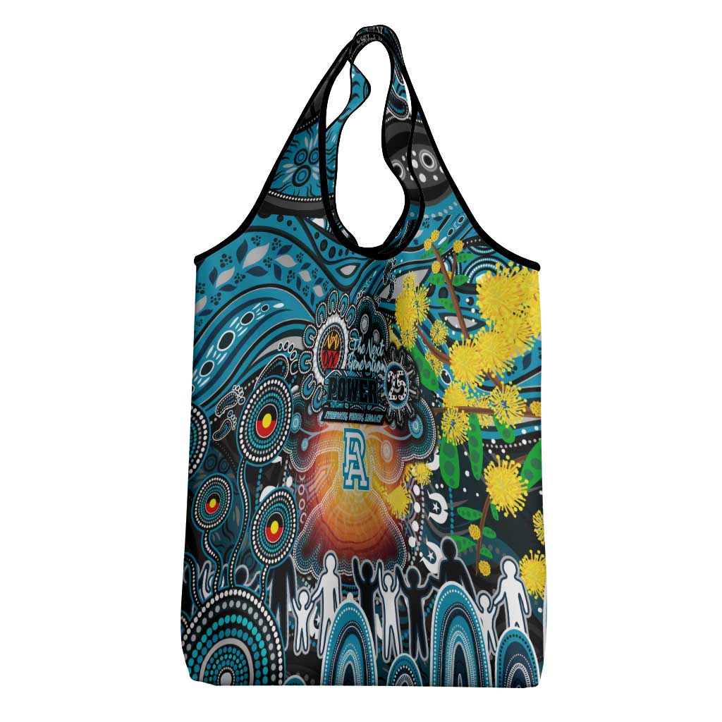 NAIDOC Week 2025 Power Football Grocery Bag Aboriginal Dot Painting