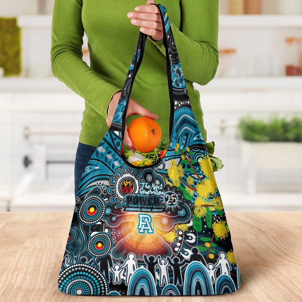 NAIDOC Week 2025 Power Football Grocery Bag Aboriginal Dot Painting