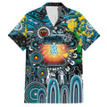 Personalised NAIDOC Week 2025 Power Football Hawaiian Shirt Aboriginal Dot Painting