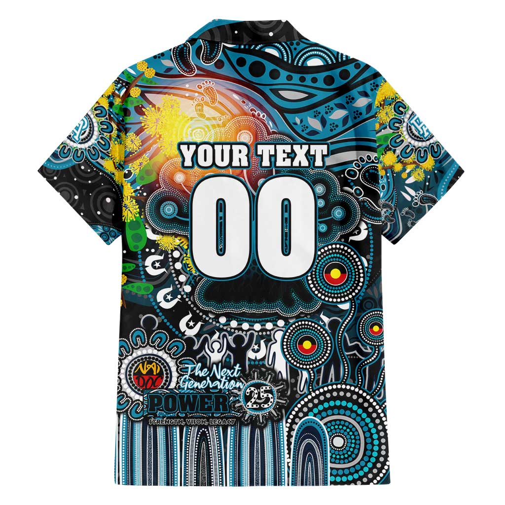 Personalised NAIDOC Week 2025 Power Football Hawaiian Shirt Aboriginal Dot Painting