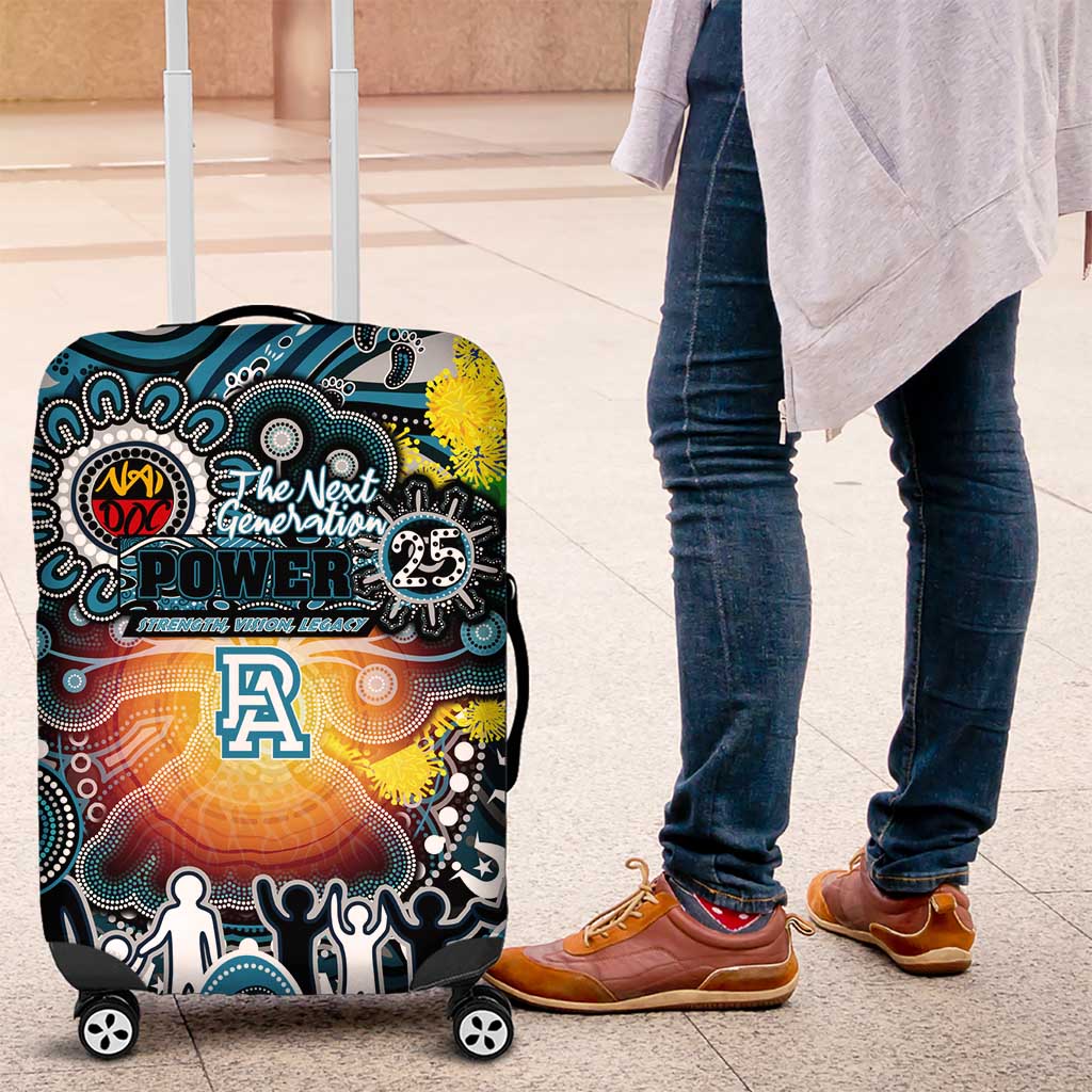 NAIDOC Week 2025 Power Football Luggage Cover Aboriginal Dot Painting