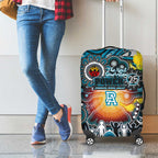 NAIDOC Week 2025 Power Football Luggage Cover Aboriginal Dot Painting