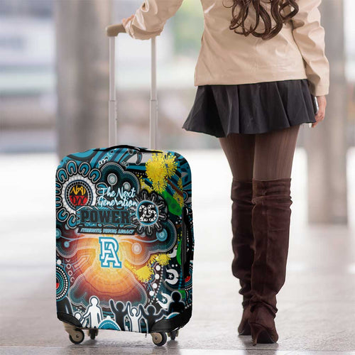 NAIDOC Week 2025 Power Football Luggage Cover Aboriginal Dot Painting