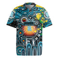 Personalised NAIDOC Week 2025 Power Football Rugby Jersey Aboriginal Dot Painting