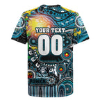 Personalised NAIDOC Week 2025 Power Football Rugby Jersey Aboriginal Dot Painting