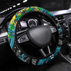 NAIDOC Week 2025 Power Football Steering Wheel Cover Aboriginal Dot Painting