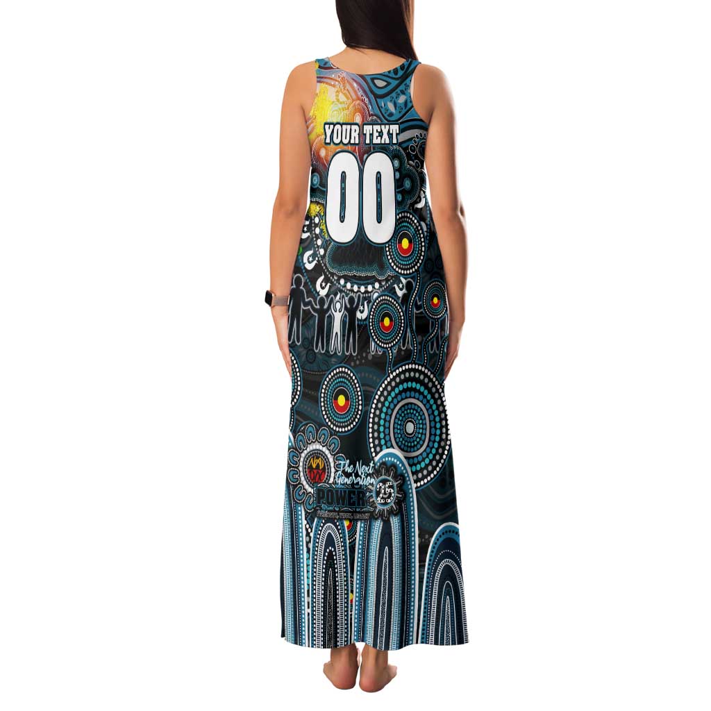 Personalised NAIDOC Week 2025 Power Football Tank Maxi Dress Aboriginal Dot Painting