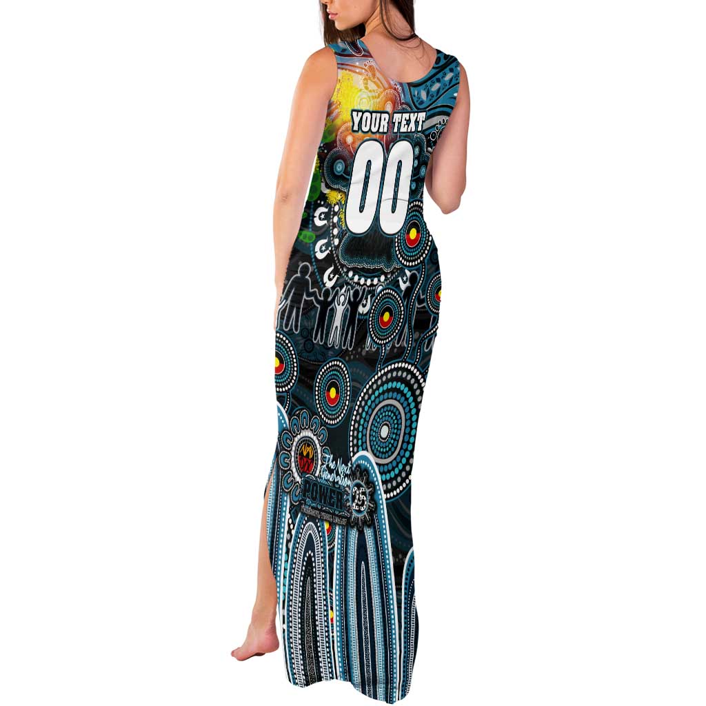 Personalised NAIDOC Week 2025 Power Football Tank Maxi Dress Aboriginal Dot Painting